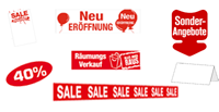 Ankleber/Plakate