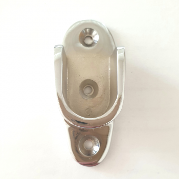 Wandhalter für Ovalrohr 35x20 mm