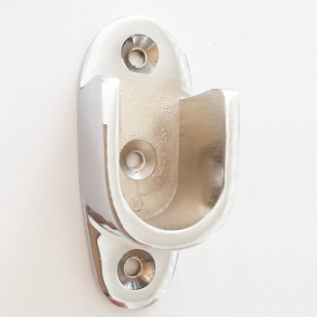 Wandhalter für Ovalrohr 35x20 mm