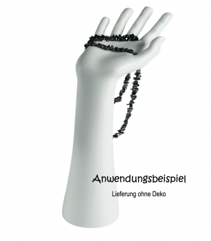Schmuckhand weiss