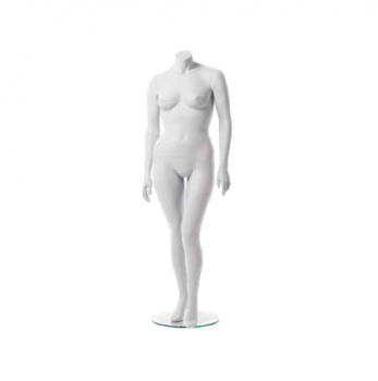 Damenfigur XXL weiss
