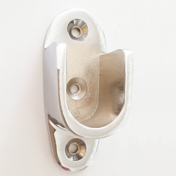 Wandhalter für Ovalrohr 35x20 mm