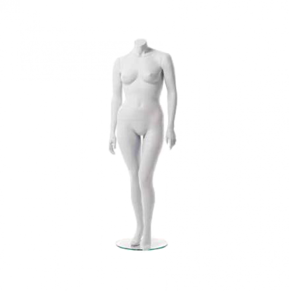 Damenfigur XXL weiss