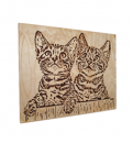 Wandbild Katzenkinder
